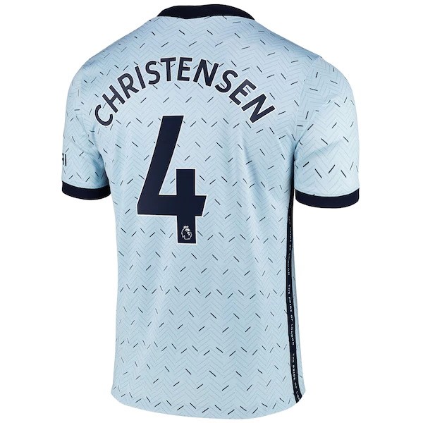 Camiseta Chelsea NO.4 Christensen 2ª Kit 2020 2021 Azul
